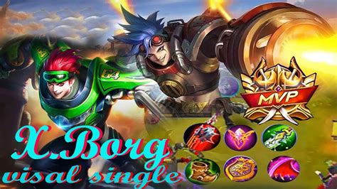 New Hero X.Borg Best Fighter -MVP-11KILL/ Mobile Legends Bang Bang