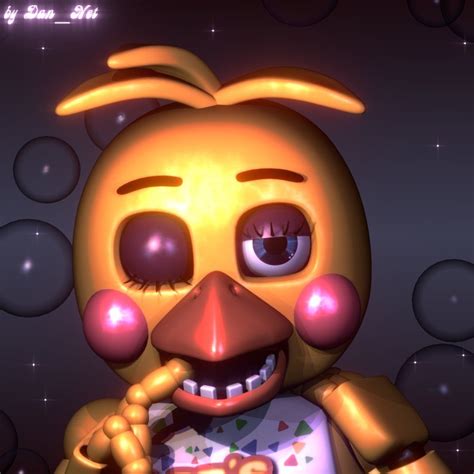 Toy Chicarandom Render By Daniilnetwork On Deviantart Toy Chica Fnaf