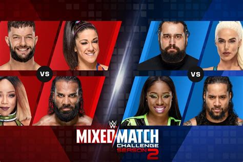 Wwe Mixed Match Challenge Results Season 2 Episode 3 Cageside Seats