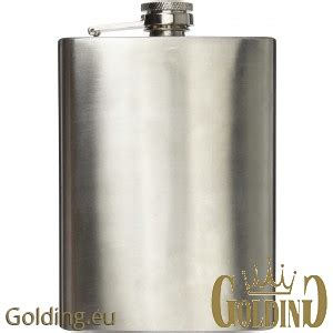 Printed Stainless Steel Hip Flask Ml Silver Flasks