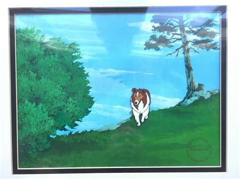 Original Production Animation Cel From Lassie Tv Show 1991934428