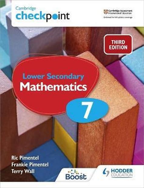 Cambridge Checkpoint Lower Secondary Mathematics Students Book 7