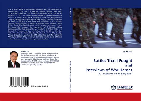 Battles That I Fought And Interviews Of War Heroes 978 3 8433 6000 5