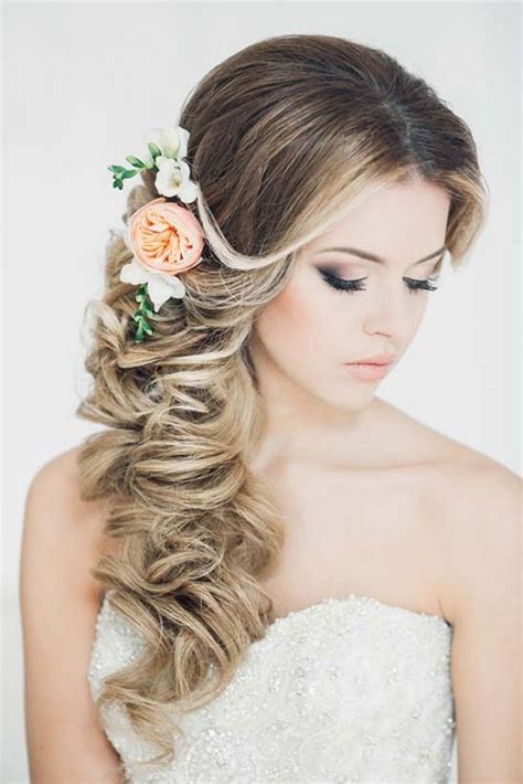 Prom Hair Side Swept Styles