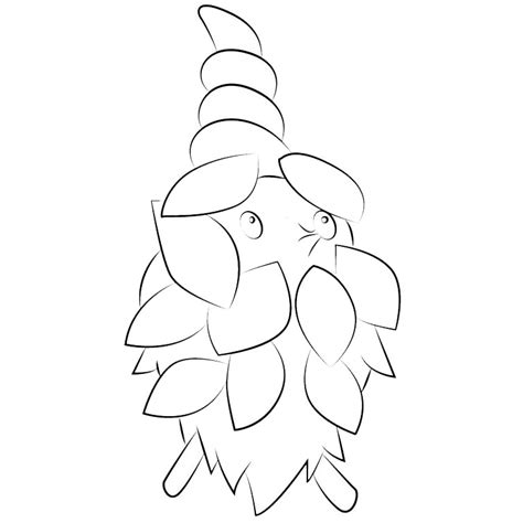 Burmy Pokemon Go Coloring Pages
