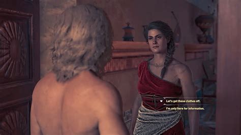 Assassin S Creed Odyssey Kassandra And Alkibiades Romance Scene YouTube