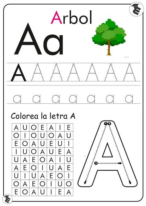 Cuadernillo Completo De Las Vocales Para Realizar Trazos Y Colorear Preschool Learning
