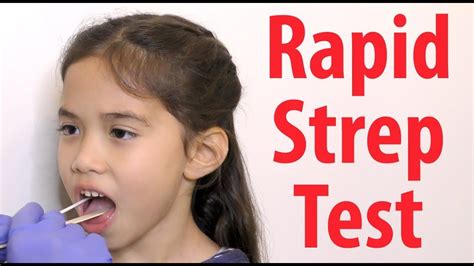 Rapid Strep Test How Does It Work Youtube