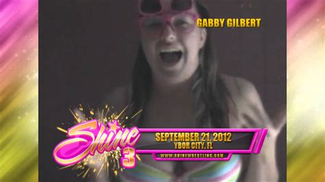 Gabby Gilbert Comes To Ippv At Shine 3 Youtube