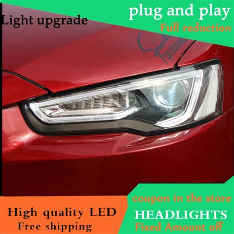 Car Styling Head Lamp For Mitsubishi Lancer Ex Headlights Led Headlight Drl H D H Hid