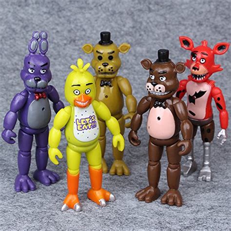 Buy Pi² Five Nights At Freddy Figures Toys Set Bonnie Foxy Plastics