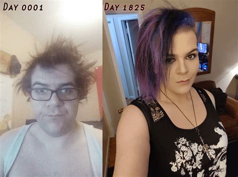 My Before And After Feels Like A Meme5 Years Hrt 33 Mtf