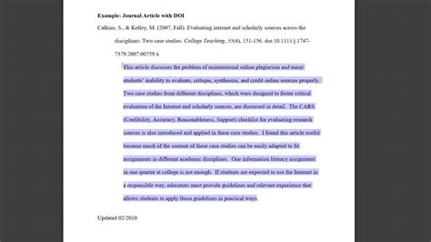 Annotated Sources Example Annotated Bibliography With Sources