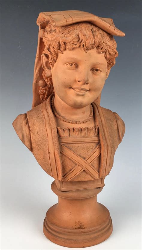 Sold Price Antique Terra Cotta Bust Of A Young Girl