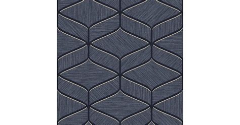 Luciano Geo Texture Wallpaper Navy Belgravia 3852 Price