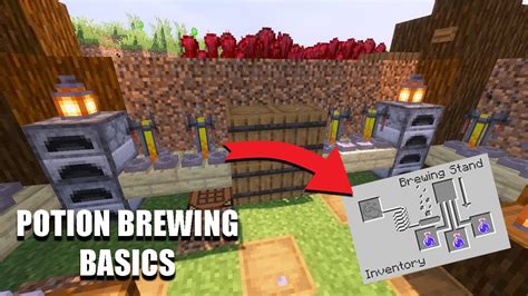 How To Brew Potions In Minecraft Minecraft Let S Play Ep Youtube