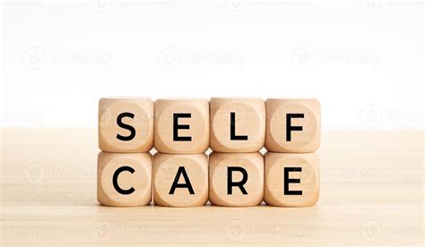Self Care Word On Wooden Blocks On Wood Table 2297225 Stock Photo At