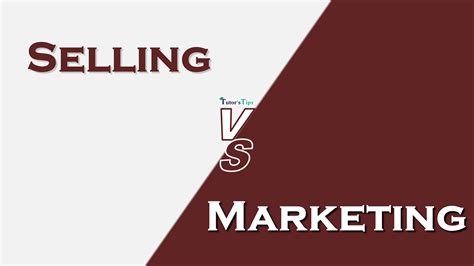 Difference Between Selling And Marketing Download In Pdf And Png