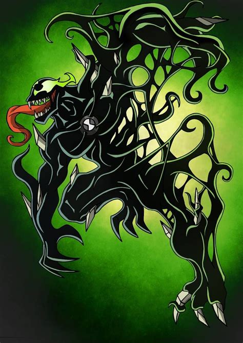 Parasyte Commission By Thehawkdown On Deviantart Ben 1000 Venom Art