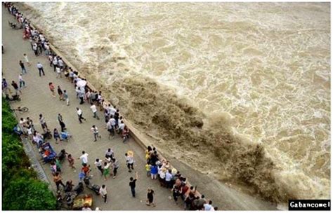 Fenomena Ombak Ganas Seperti Tsunami Di China