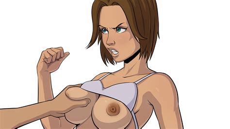 Rule 34 Angry Expression Bonnie Rockwaller Bra Breasts Breasts Out