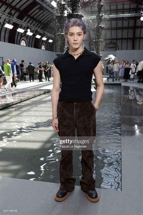 Sm Nct On Twitter Press Taeyong At The Loewe Menswear Spring Summer Show As