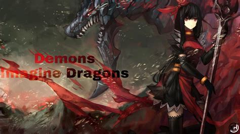 Nightcore Demons Imagine Dragons Youtube