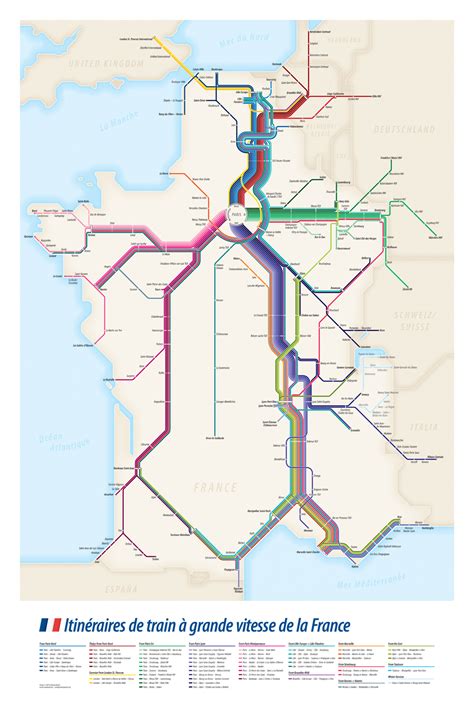 Transit Maps Tgv