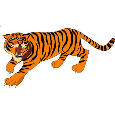 Roaring Tiger Png Svg Clip Art For Web Download Clip Art Png Icon Arts