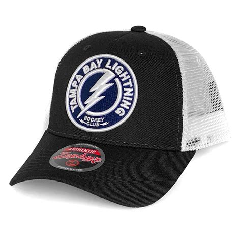 Tampa Bay Lightning Nhl Zephyr Big Logo Meshback Hat Adjustable
