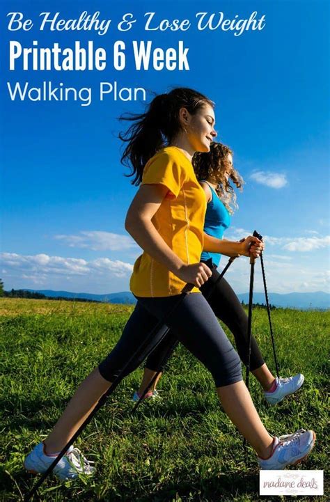 Walking Weight Loss Printable Real Advice Gal
