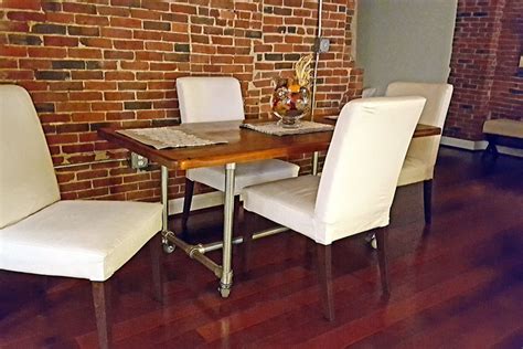 5 Modern Diy Dining Room Tables Built With Industrial Pipe