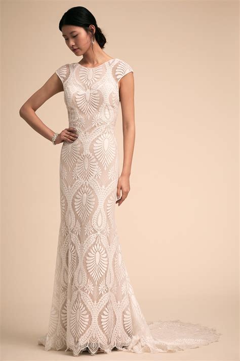 Ludlow Gown From Bhldn Bhldn Wedding Dress Wedding Dresses Strapless Bohemian Wedding Dresses