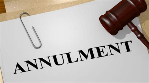 Dream Of Getting An Annulment Means The End Of A Contract