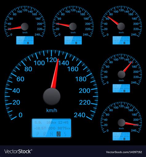 Printable Speedometer