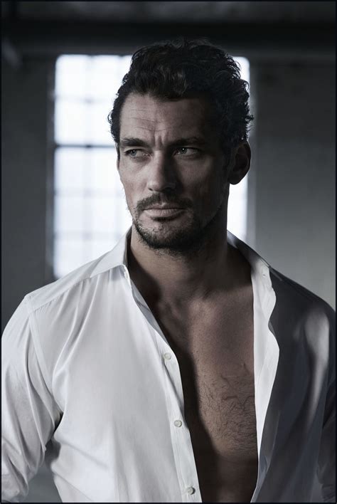 model david gandy turns detective for rich hardcastle s new london show david james david