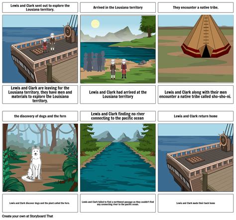 Lewis And Clark Storyboard By Ae264619