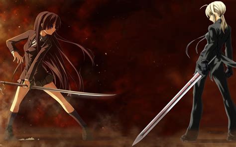 Anime Girl Sword Fight