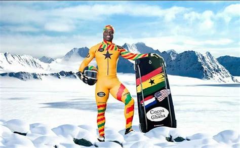 Meet The First Ghanaian To Ever Compete In Winter Olympics Oddnaija