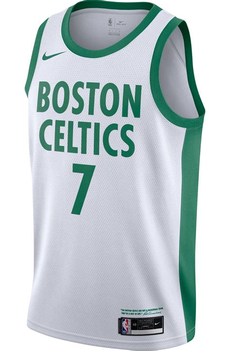 Boston Celtics 2020 2021 City Jersey