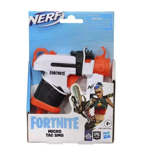Nerf Pistolet Blaster Fortnite Microshots Tac Smg Mini Paintball
