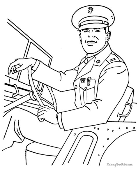 Marine Corps Coloring Sheets Coloring Pages