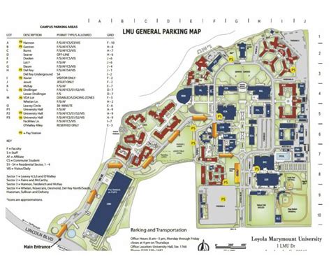 Loyola Marymount University Campus Map Zip Code Map