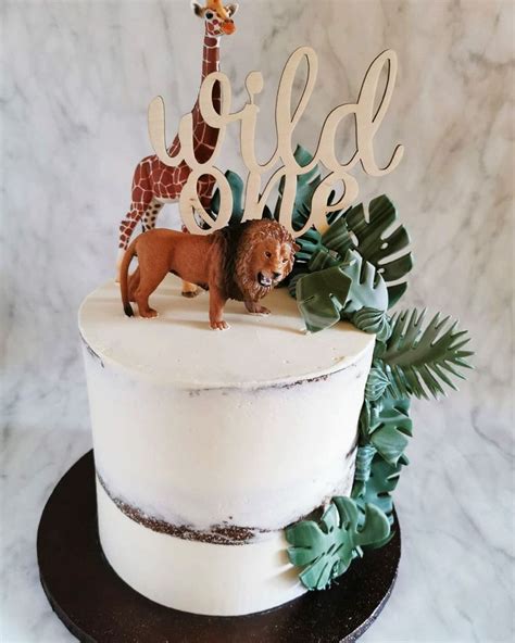 You may also be interested in. Wild One birthday cake in 2020 | Animal birthday cakes, Boys 1st birthday cake, First birthday cakes