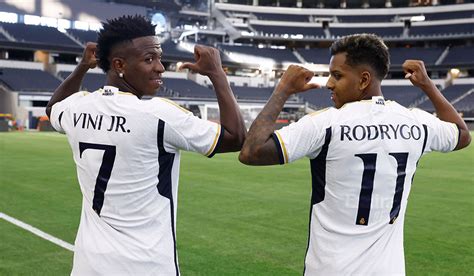 Vinícius Júnior And Rodrygo Goes Proudly Wear Real Madrids New Shirt