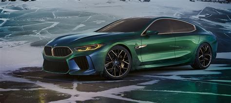 Bmw concept m8 gran coupé: high-performance luxury