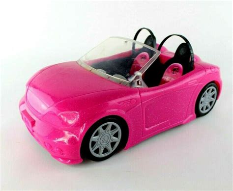 Barbie Dream Car 2013 Hot Pink Glam Convertible Sports Car Blackpink