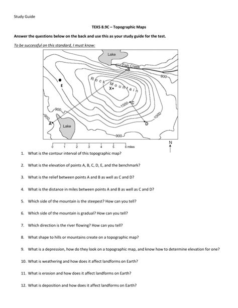 These questions are great if you and someone you know enjoy reading, but you haven't recently read the same books. Topographic Map Worksheet Answer Key — db-excel.com
