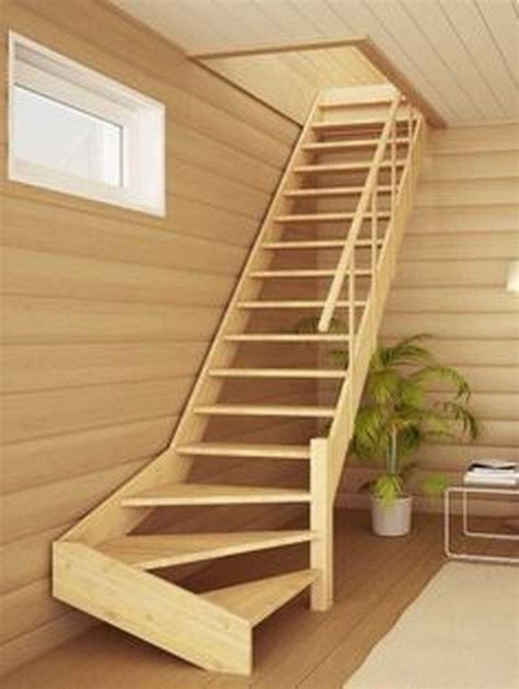 Incredible Stairs Design Ideas For The Attic To Try29 Building Stairs