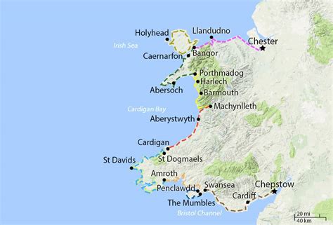 Wales Coast Path Walking Holidays Walk All 870 Miles With Celtic Trails